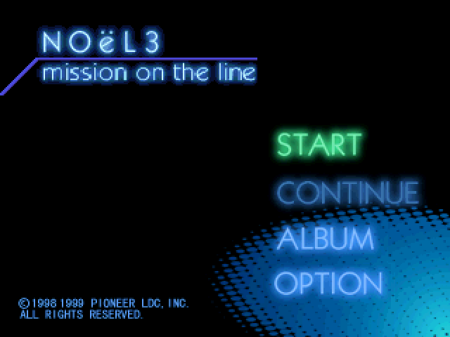 Noel 3 - Mission on the Line — sstitle (JP)