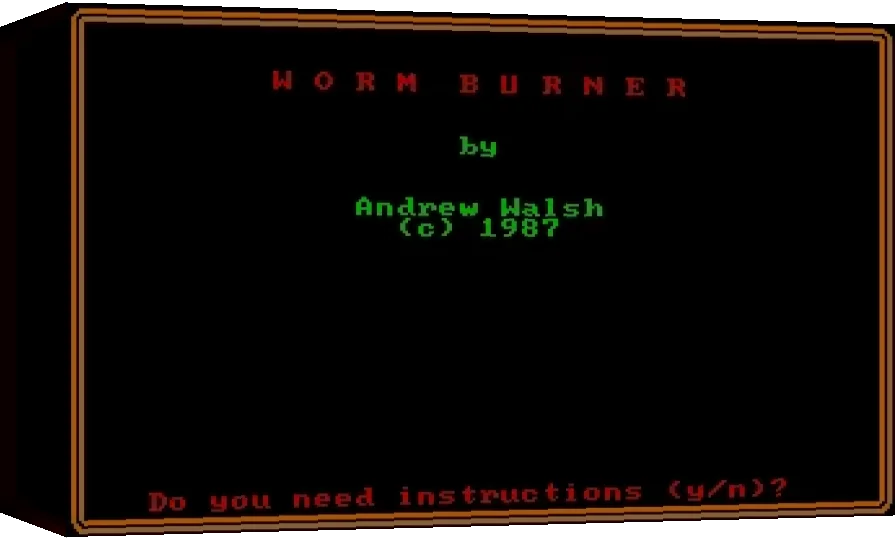 Worm Burner — box-3D (WOR)