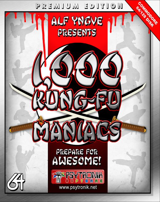 1.000 Kung-Fu Maniacs! box art