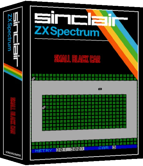 Small Black Car — box-3D (SS)