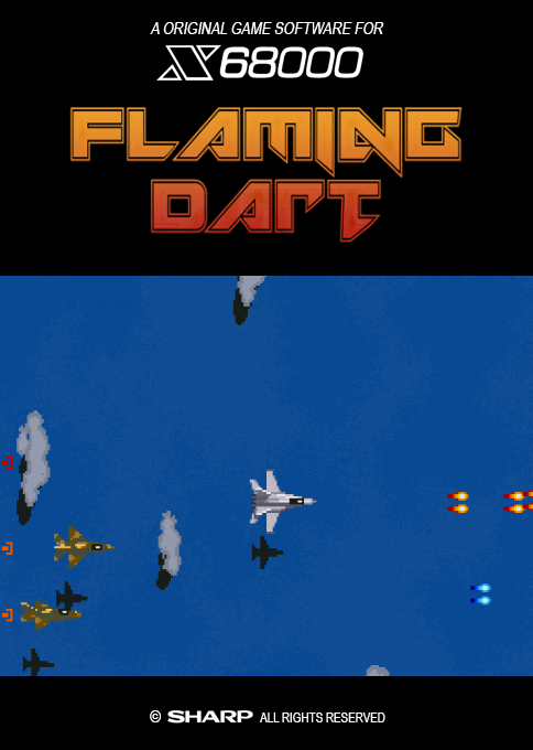 Flaming Dart box art