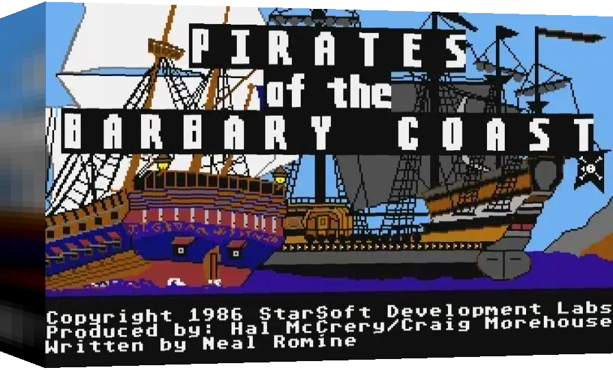 Pirates of the Barbary Coast — box-3D (EU)