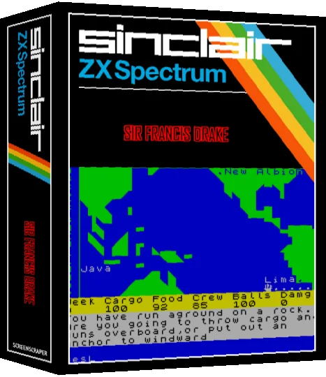 Sir Francis Drake — box-3D (SS)