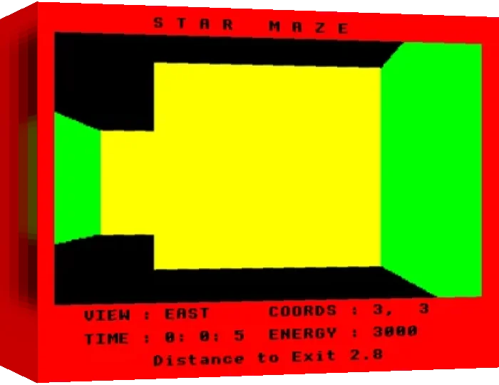 Star Maze 2 — box-3D (WOR)