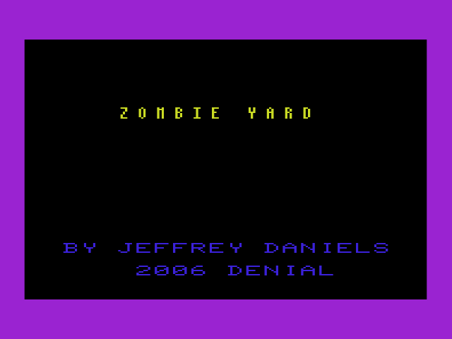 Zombie Yard — sstitle (WOR)