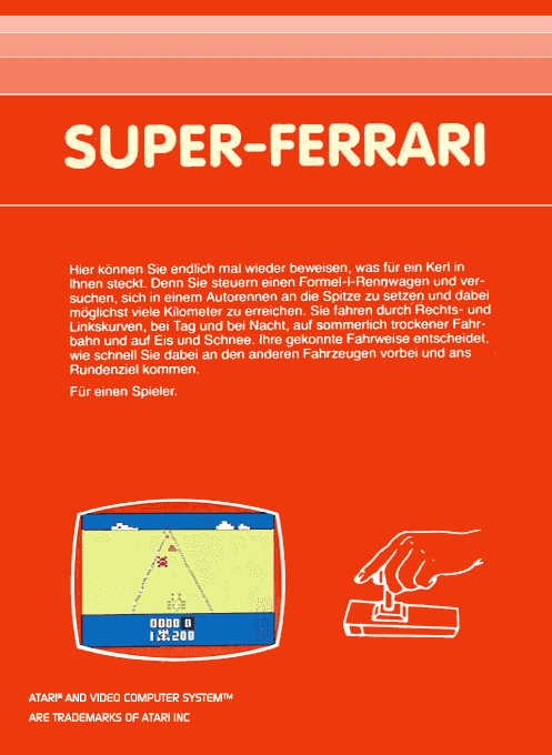 Super Ferrari — box-2D-back (DE)