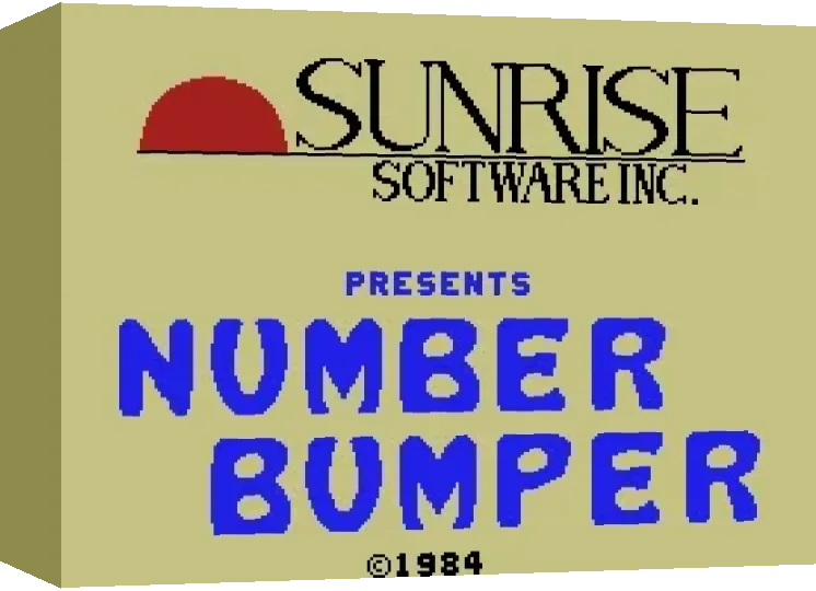 Number Bumper — box-3D (US)