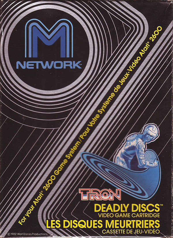 Tron - Deadly Discs — box-2D (EU)