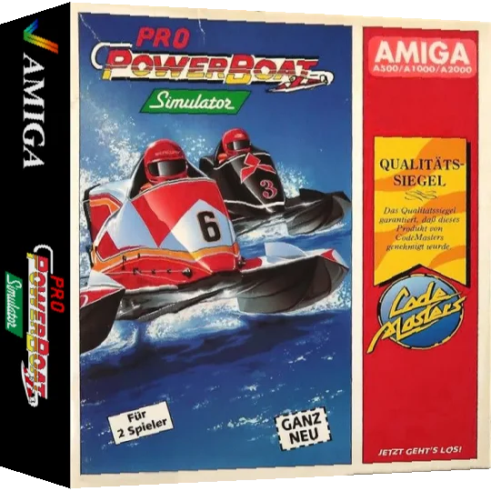Pro PowerBoat Simulator — box-3D (EU)