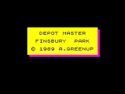 Depot Master Finsbury Park — sstitle (WOR)