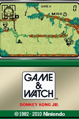 Game and Watch - Donkey Kong Jr — ss (WOR)