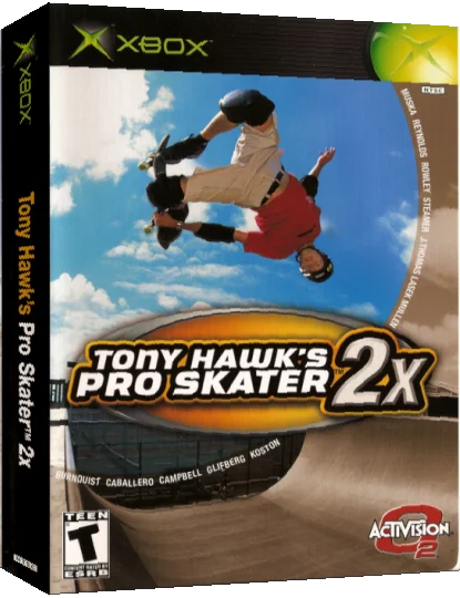 Tony Hawk's Pro Skater 2x — box-3D (US)