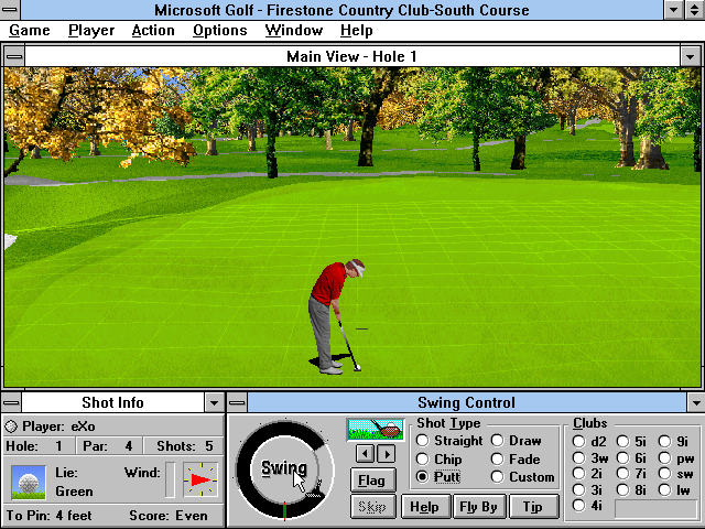 Microsoft Golf 2.0 — ss (WOR)
