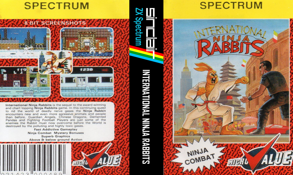 International Ninja Rabbits — box-texture (EU)
