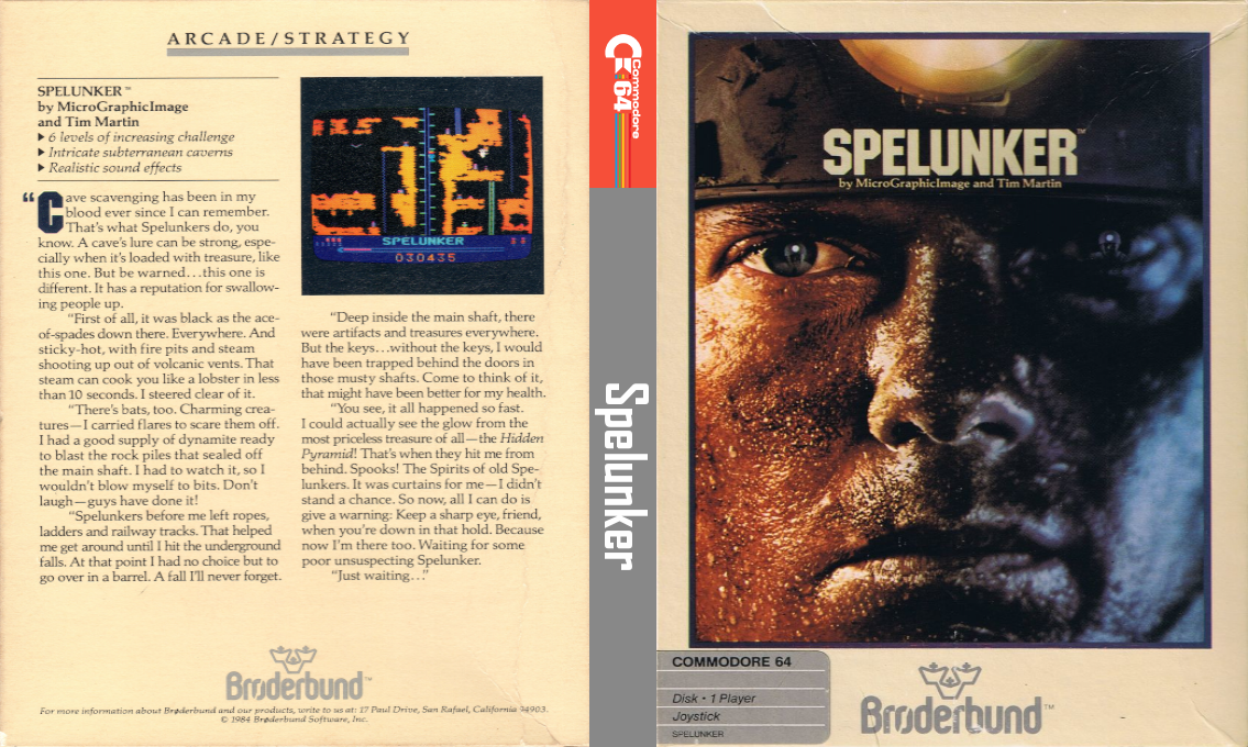 Spelunker — box-texture (US)