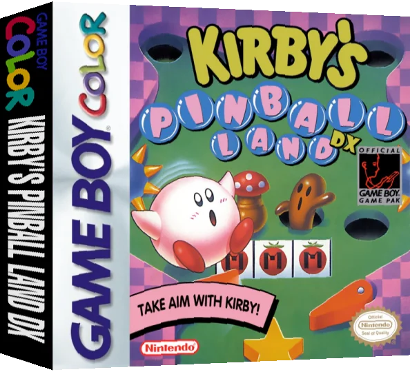 Kirby's Pinball Land DX — box-3D (WOR)