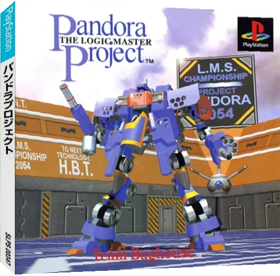 Pandora Project - The Logic Master — box-3D (JP)