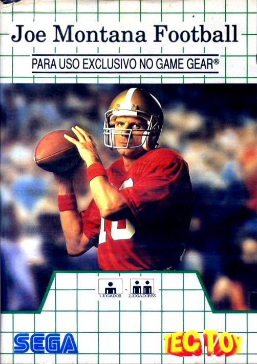 Joe Montana Football — box-2D (BR)