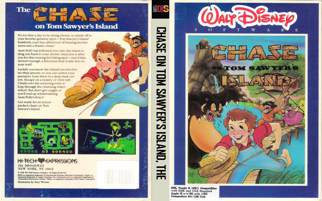 Chase On Tom Sawyer's Island, The — box-texture (US)