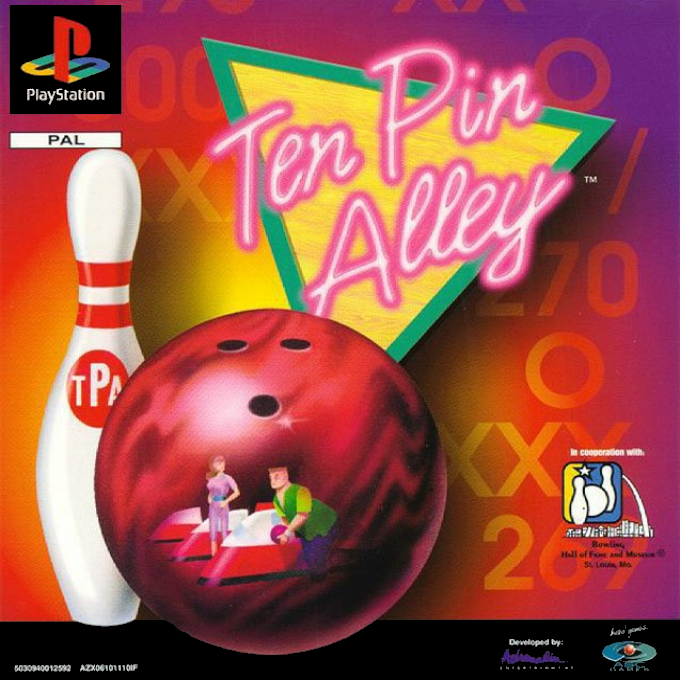 Virtual Bowling - Ten Pin Alley no Kiseki — box-2D (EU)