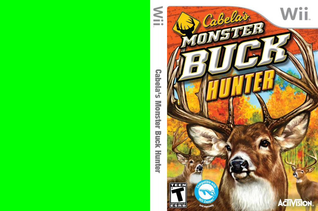 Cabela's Monster Buck Hunter — box-texture (US)