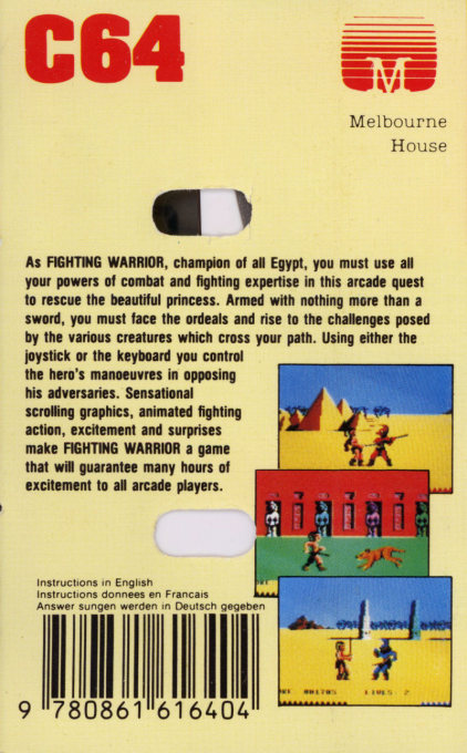 Fighting Warrior — box-2D-back (EU)