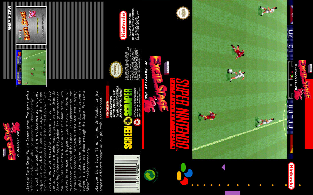 J.league Excite Stage '96 — box-texture (SS)