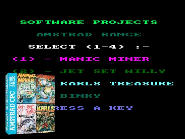 Amstrad CPC Four Pack — mixrbv2 (EU)