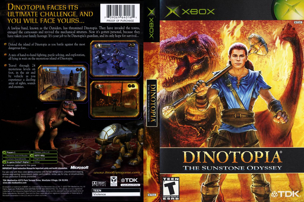Dinotopia - The Sunstone Odyssey — box-texture (US)
