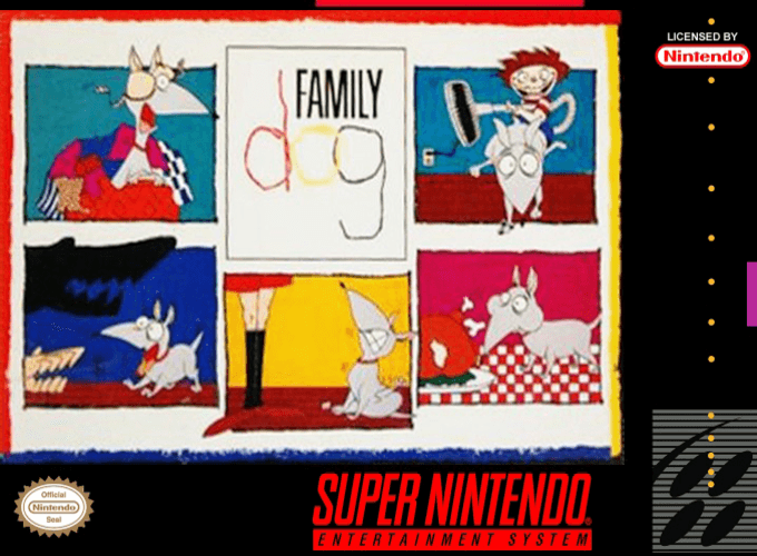 Family Dog box art