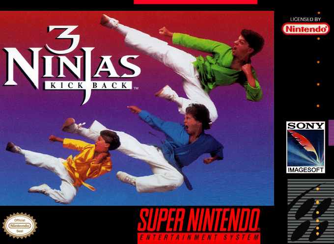 3 Ninjas Kick Back box art