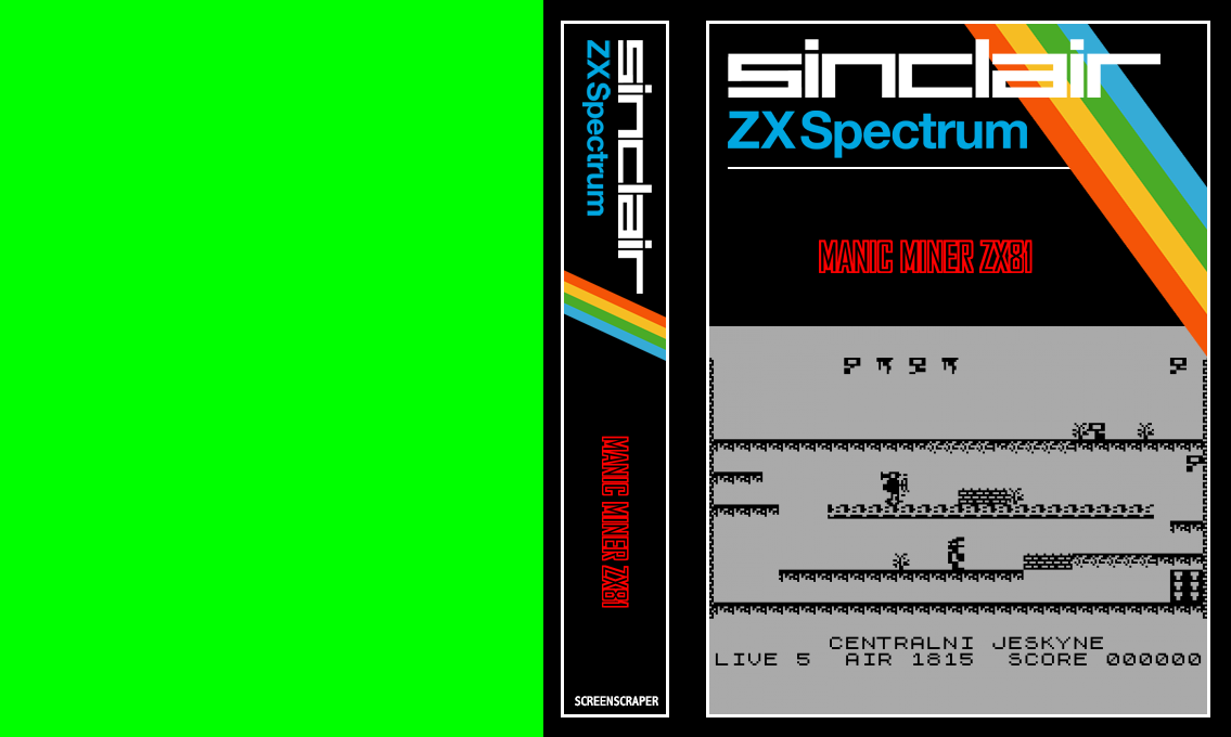 Manic Miner Zx81 — box-texture (SS)