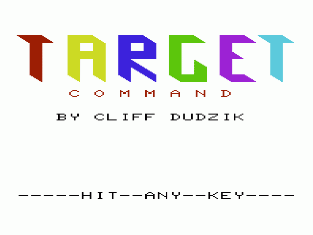 Target Command — sstitle (WOR)