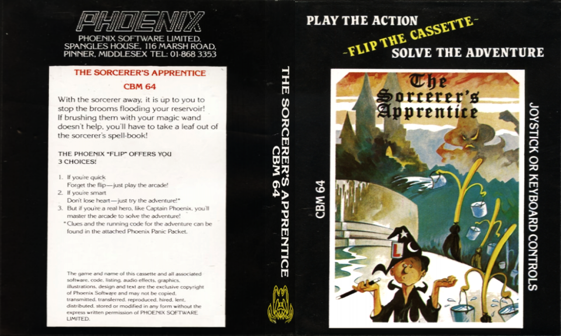 The Sorcerer's Apprentice — box-texture (EU)