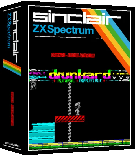 Drunkard - Alcohol Adventure — box-3D (SS)