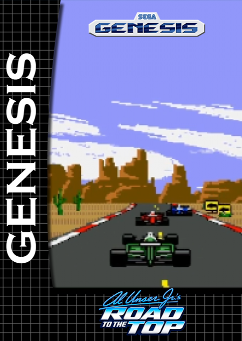 Al Unser Jr - Road to the Top box art