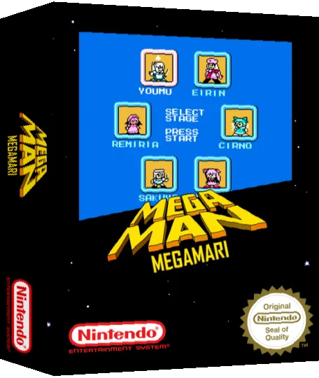 MegaMan : MegaMari — box-3D (SS)