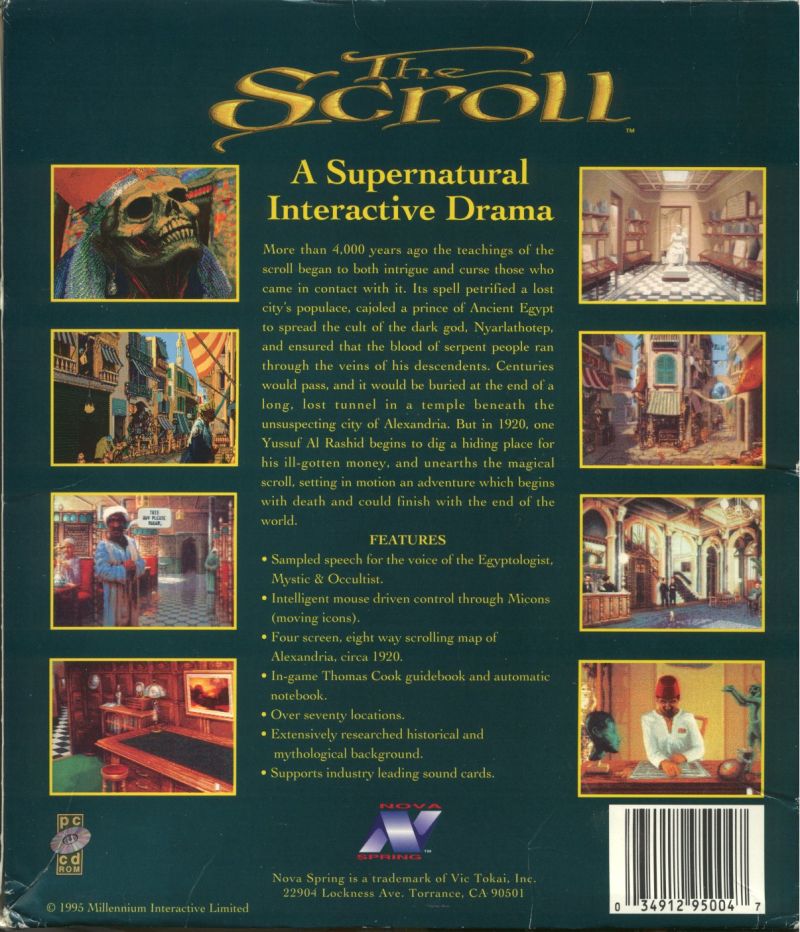 Scroll, The — box-2D-back (US)