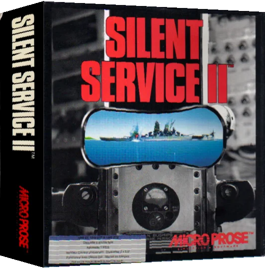 Silent Service 2 — box-3D (FR)