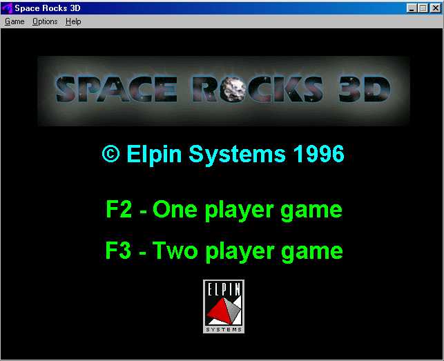 Space Rocks 3D box art