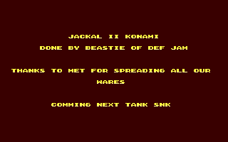 Jackal II — sstitle (EU)