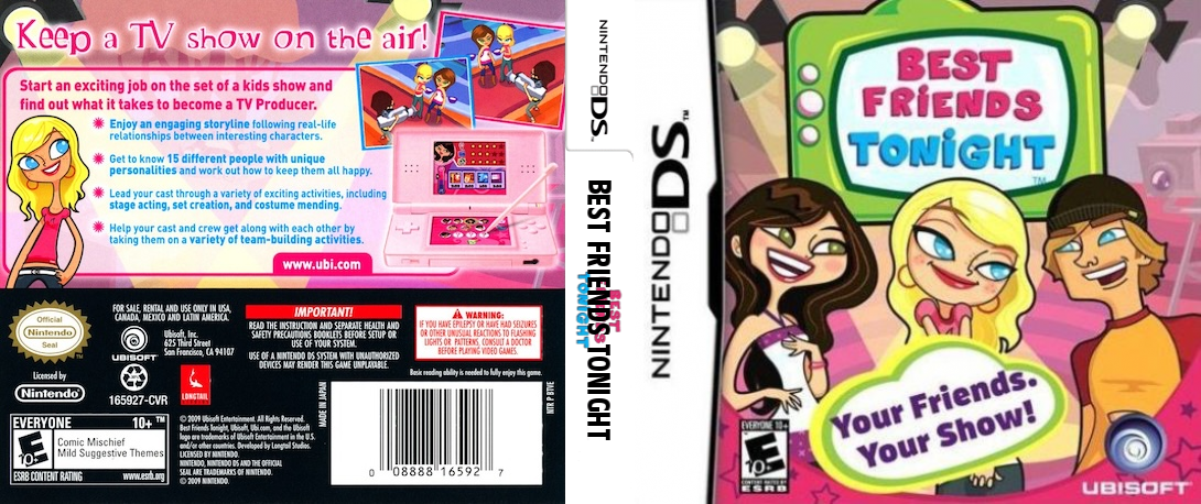 Best Friends Tonight — box-texture (US)