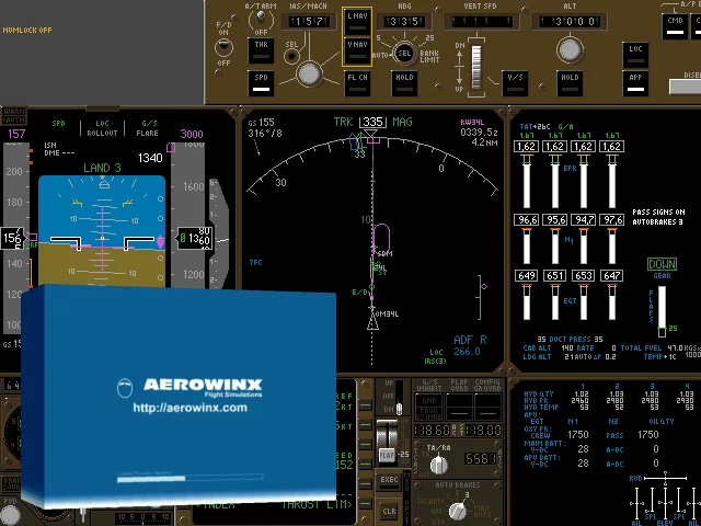 747-400 Precision Simulator — mixrbv2 (WOR)