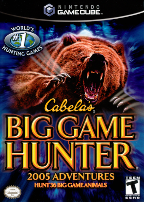 Cabela's Big Game Hunter 2005 Adventures box art