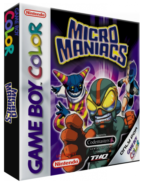 Micro Maniacs — box-3D (EU)