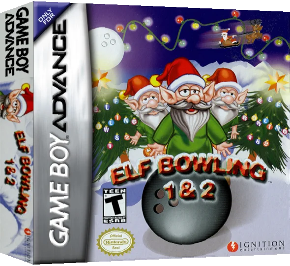 Elf Bowling 1 & 2 — box-3D (US)