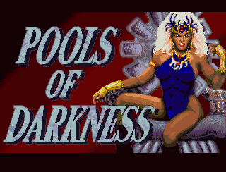 Advanced Dungeons & Dragons - Pools of Darkness - A Forgotten Realms Fantasy Role-Playing Epic, Vol.IV — sstitle (US)