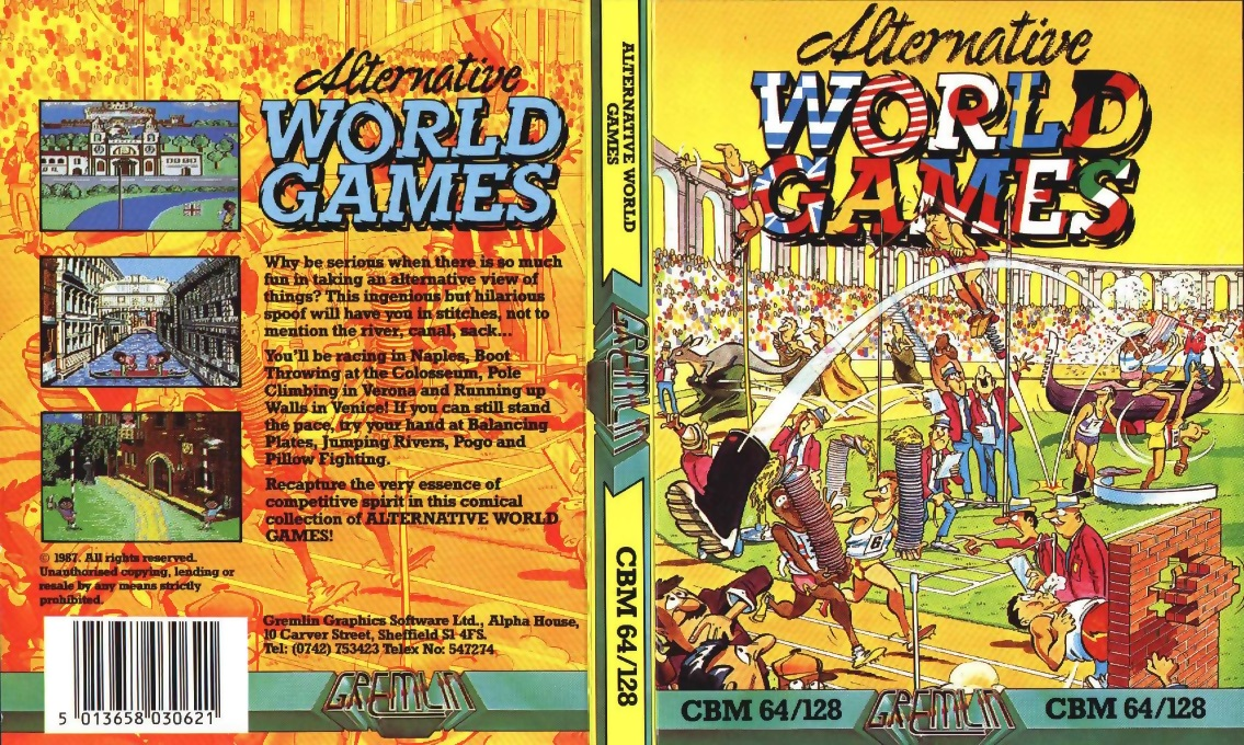 Alternative World Games — box-texture (EU)