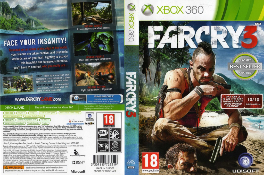 Far Cry 3 — box-texture (EU)