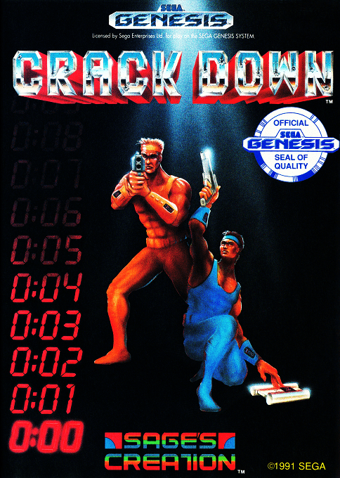 Crack Down box art